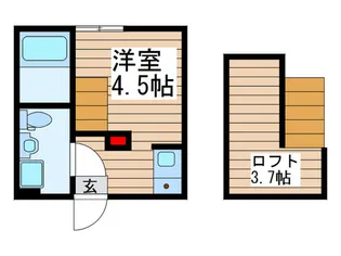 グランシャリオ金町【2階】の間取り