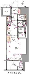 ハーモニーレジデンス川崎#002【4階】の間取り