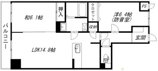 コスモス【2階】の間取り