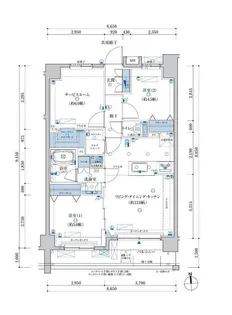 VITA八王子【2階】の間取り