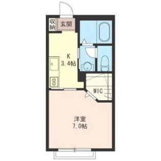 ジョイア・ルミエールC【1階】の間取り