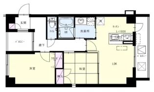 メゾンワイ【3階】の間取り