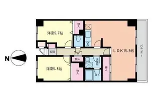 ピオニーIII【4階】の間取り