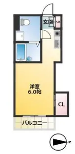 山口第一ビル【4階】の間取り