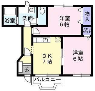 リバーサイドヒルズ【1階】の間取り