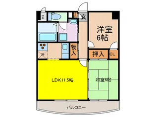 ネスト95【4階】の間取り