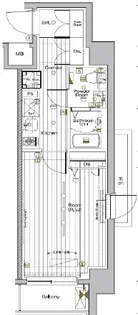 メイクスデザイン池袋EAST【3階】の間取り