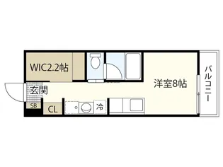 MOOREA伴東【1階】の間取り