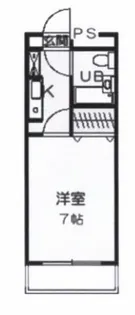 ダイアパレス宮崎県病院前【6階】の間取り