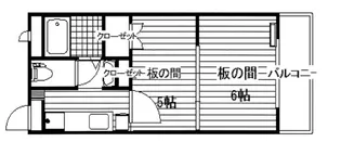 PRIMA VERA【2階】の間取り