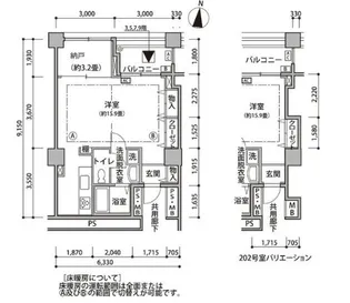 東雲キャナルコートCODAN15号棟【2階】の間取り