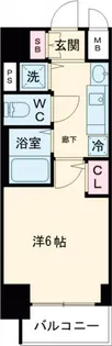 プレサンス神戸西スパークリング【10階】の間取り