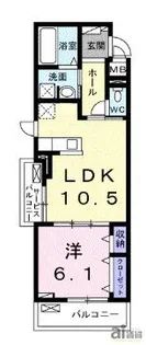 ティーフレイム【3階】の間取り