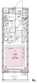 クレイシア目黒碑文谷【3階】の間取り