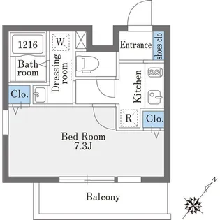 La Douceur巣鴨East【3階】の間取り