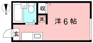 アーバンハイツ【2階】の間取り