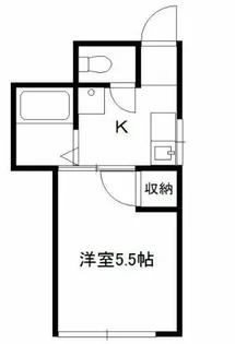 ワンナインハウス【2階】の間取り