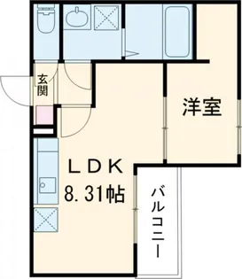 セブンプロート海田栄町【1階】の間取り