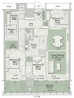 ザ・タワー十条【33階】の間取り