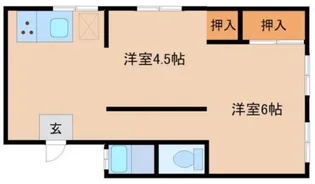 黒部ビル【3階】の間取り