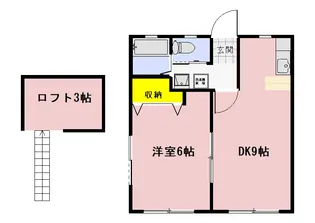 ペパーミントハウス【2階】の間取り