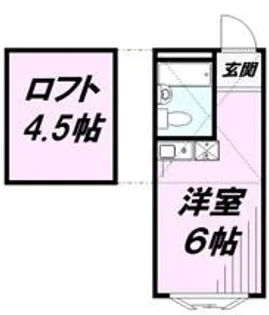 シャトル1【1階】の間取り