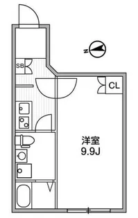 アルティザ新宿落合ソノリテ【3階】の間取り