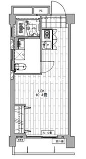 江ノ島シーサイドマンション【4階】の間取り