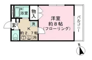 ヴァンテアン【1階】の間取り