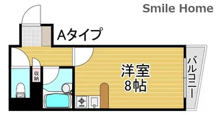 シャトレーヌ北島【1階】の間取り
