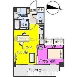 グリーン・フォレスト【2階】の間取り