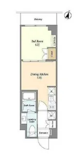 ベルファース駒沢三丁目【1階】の間取り