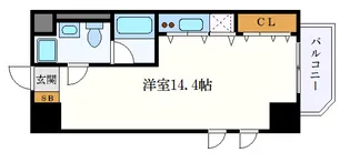 ベレーサ名駅ウエスト【4階】の間取り