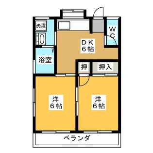 パルムCT【2階】の間取り