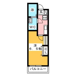 クレスト保土ヶ谷【1階】の間取り