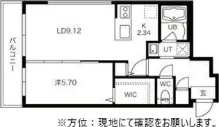 Brescia【3階】の間取り