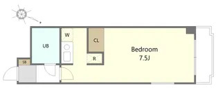 サングローリービル【4階】の間取り