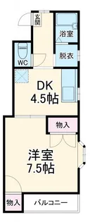 ホワイトレジデンス【3階】の間取り