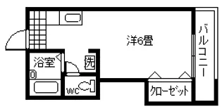 CASA YAMASHITA【3階】の間取り