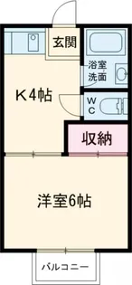 めじろハイツ【2階】の間取り