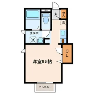 サニーコート【1階】の間取り