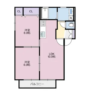 シャーメゾン【1階】の間取り