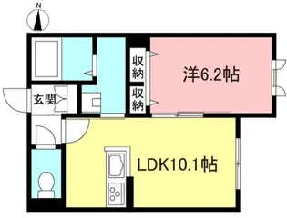 RHYMESTONE【1階】の間取り