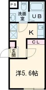 メゾンアッシュ大山【4階】の間取り