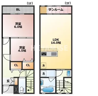 Porto Vista IIの間取り