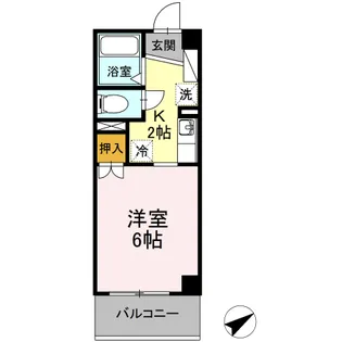 エスパシオ安島【4階】の間取り