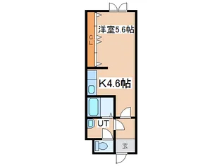 ジャルディーノ豊川【3階】の間取り