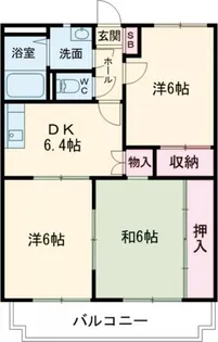 ア・ドリーム多田【2階】の間取り