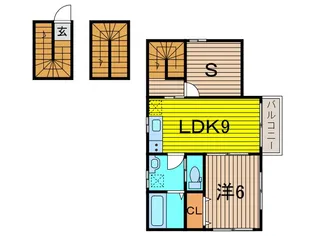 Freund Liebe【3階】の間取り