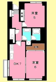 コリーヌ八雲 弐番館【2階】の間取り